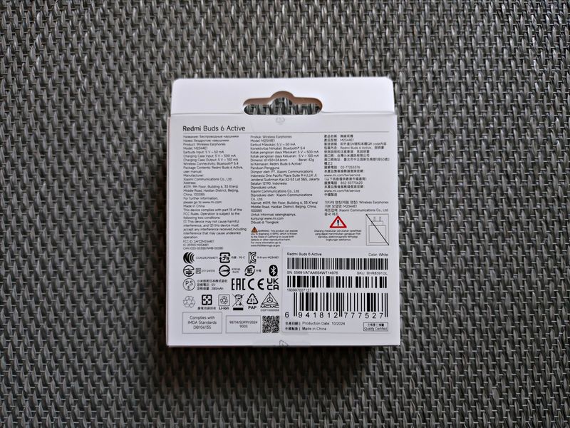 REDMI BUDS 6 ACTIVE SIN ABRIR afbeelding 2