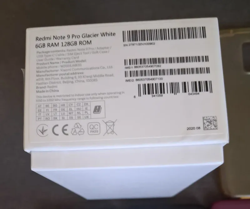 Xiaomi Redmi Note 9 Pro Fundas 4 fundas y cable afbeelding 3