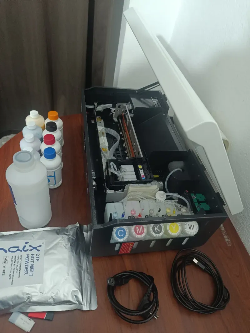 Impresora Colorsun DTF A4 + Tintas + Polvo afbeelding 2