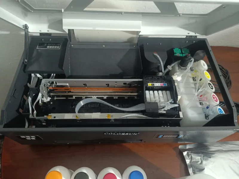 Impresora Colorsun DTF A4 + Tintas + Polvo afbeelding 5