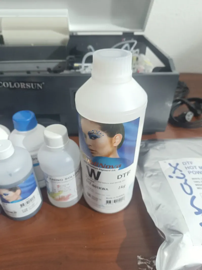 Impresora Colorsun DTF A4 + Tintas + Polvo afbeelding 8