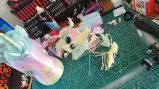 Florero Unicornio 3D