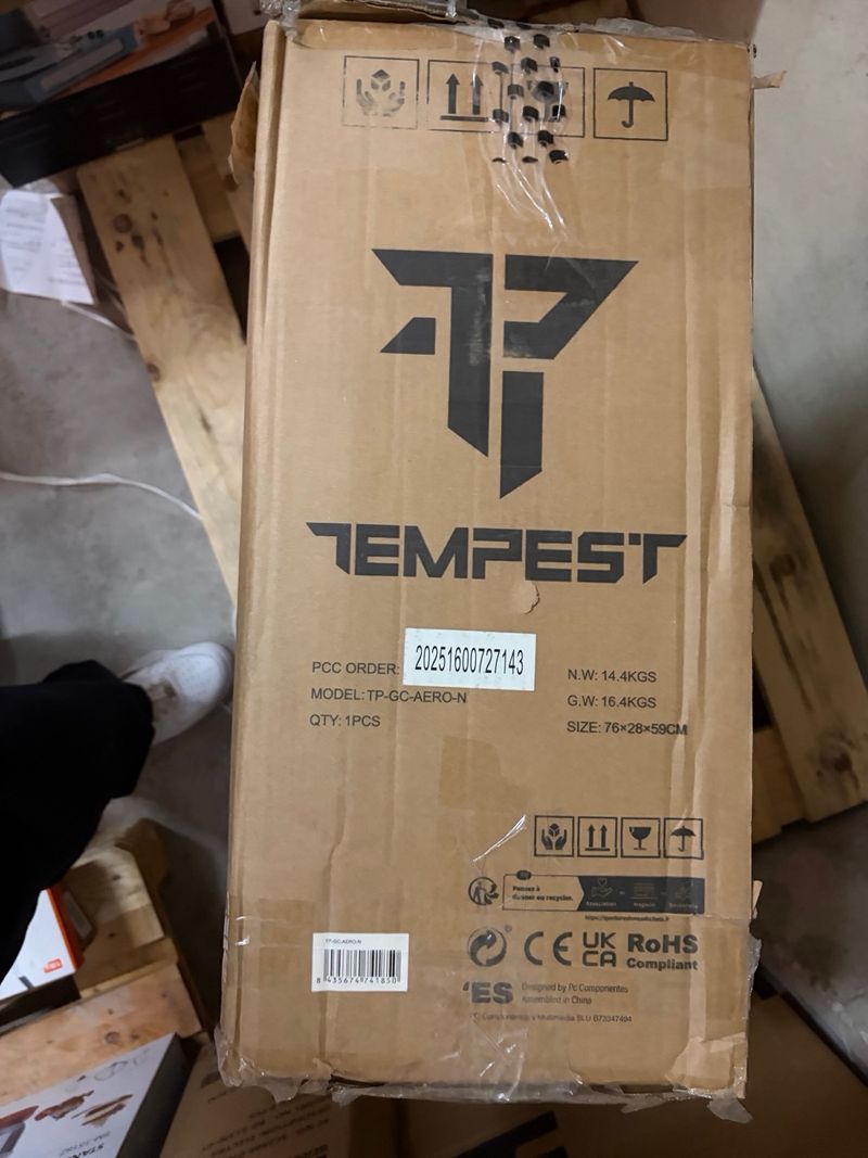 Silla Gaming Tempest Negra afbeelding 2