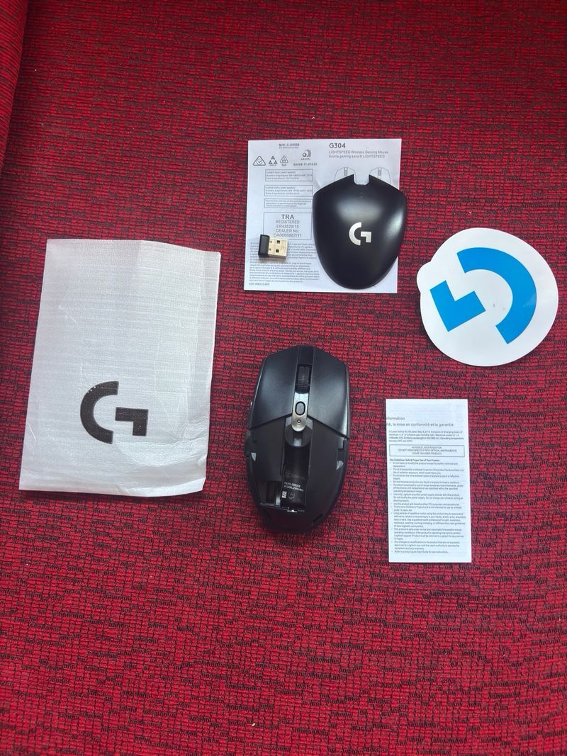 Ratón Gaming Inalámbrico Logitech G304 Negro afbeelding 4