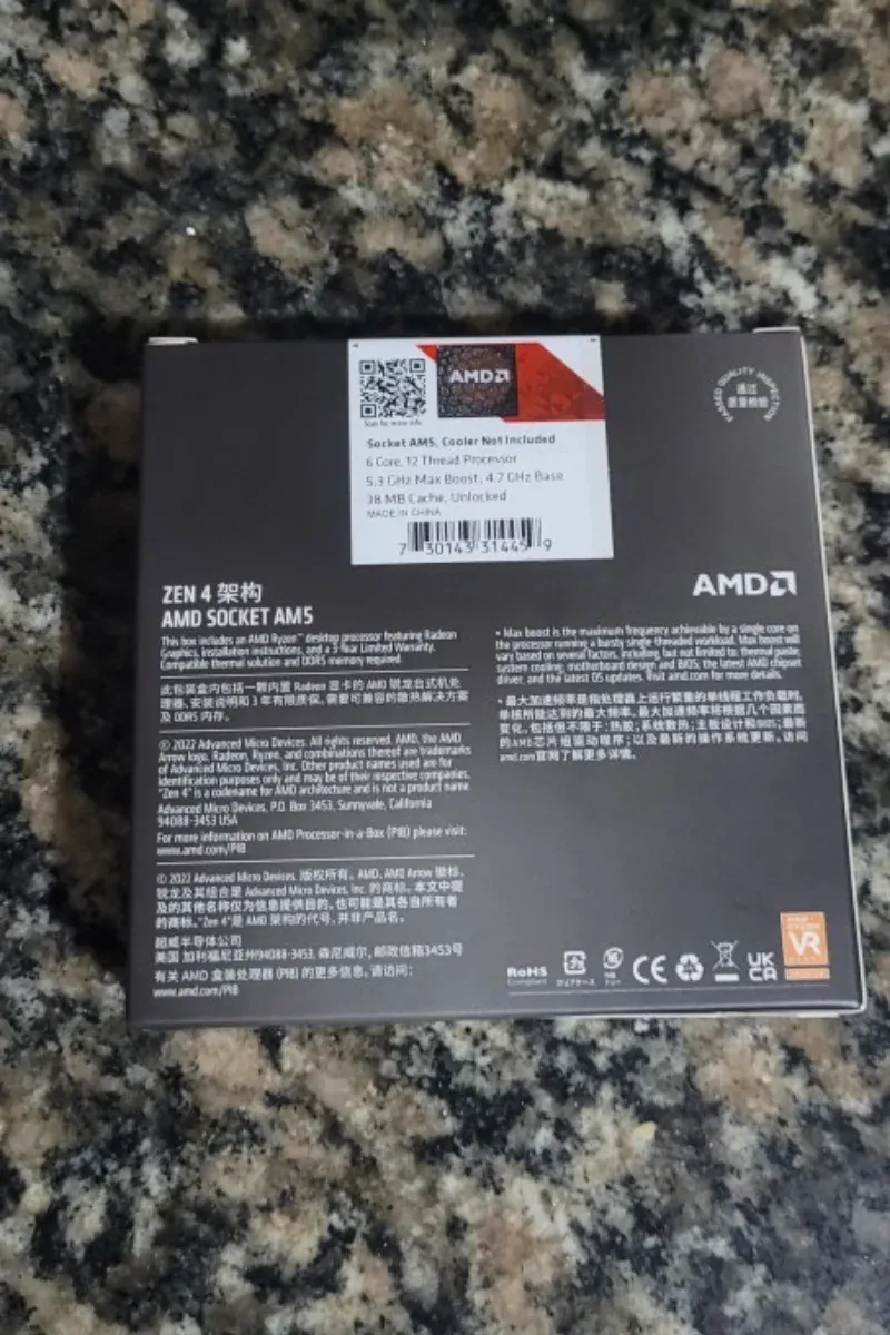 AMD Ryzen 5 7600X afbeelding 4