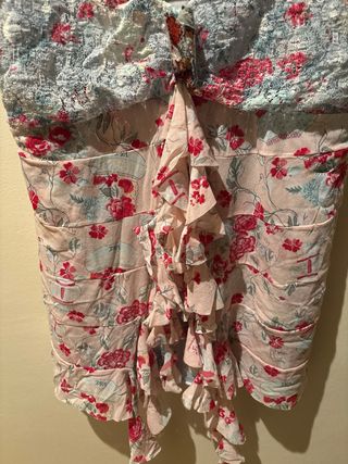 Blusa floreada multicolor