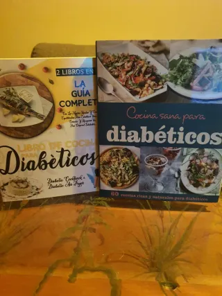 PACK 2 libros de cocina para DIABÉTICOS