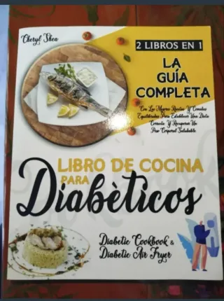 PACK 2 libros de cocina para DIABÉTICOS