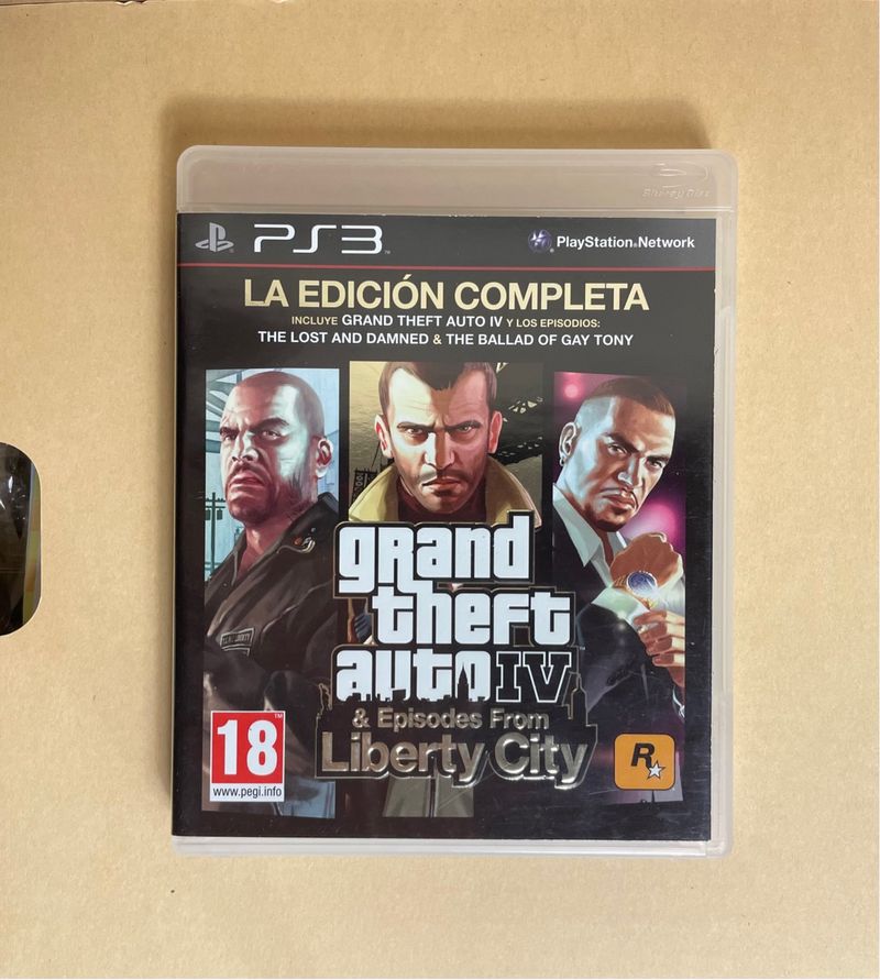 GTA IV & Episodes from Liberty City PS3 Completa