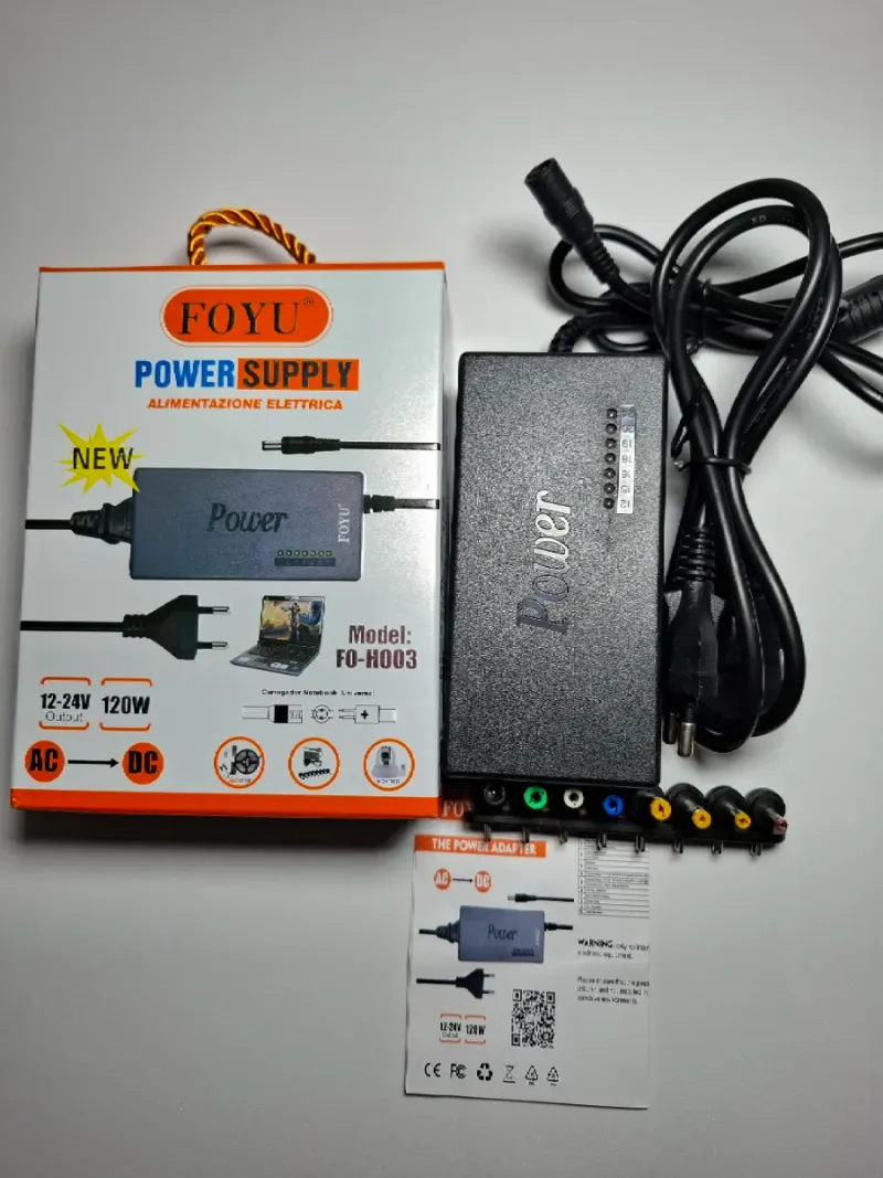 Adaptador Universal FOYU 12-24V 120W