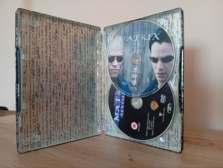 Lote DVD Matrix, Constantine Metal Box Coleccionis