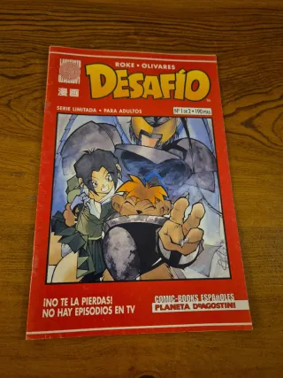 Pack Cómics DESAFÍO (Serie Completa 1 y 2) - Línea