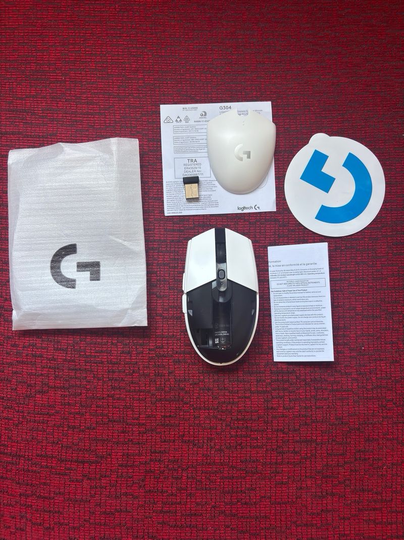 Ratón Inalámbrico Logitech G304 Blanco afbeelding 2