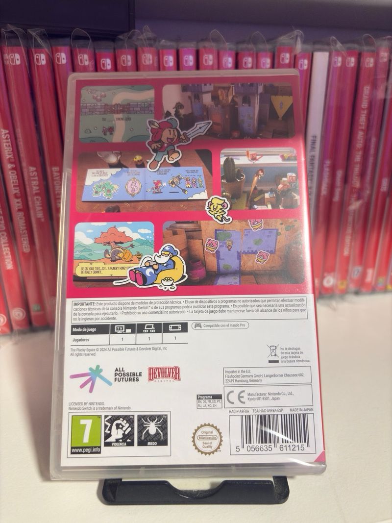 The Plucky Squire Nintendo Switch precintado afbeelding 2