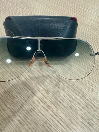 Ray-Ban Maschera Lenti Blu Sfumate Vintage