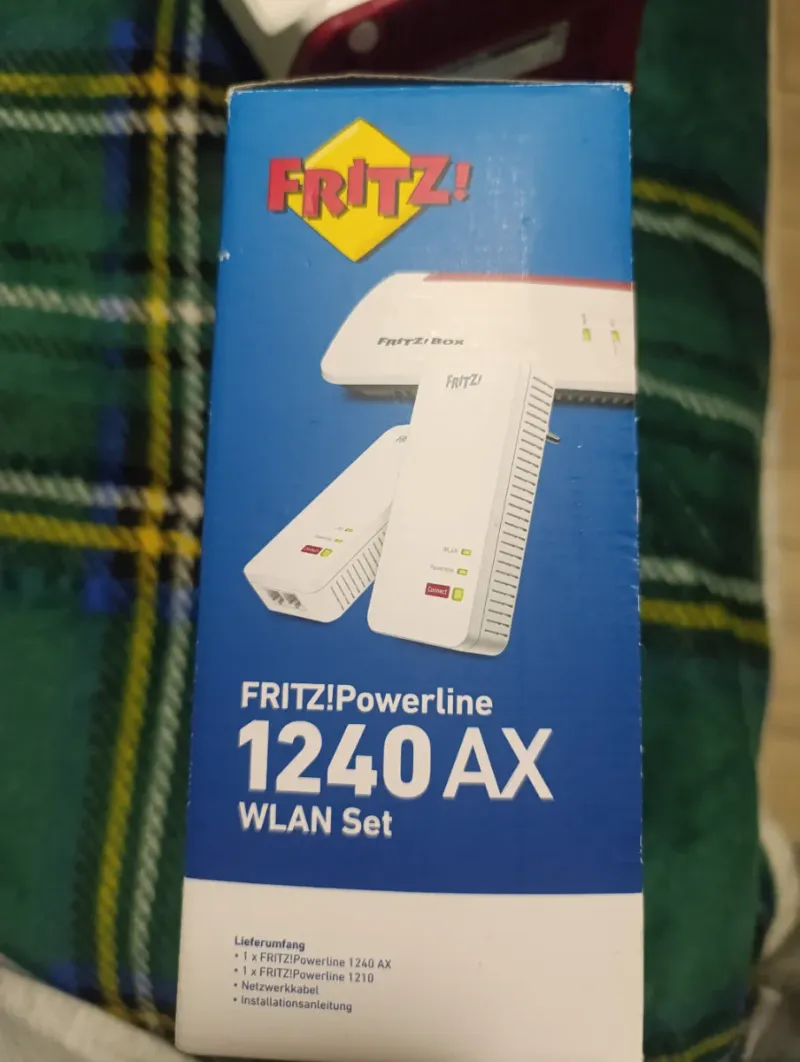 Set de adaptadores FRITZ! Powerline 1240 AX WLAN afbeelding 4