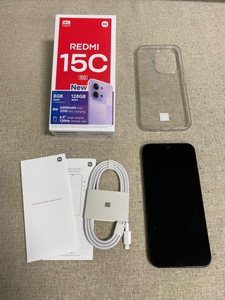 Xiaomi Redmi 15C 5G 128GB Morado Nuevo