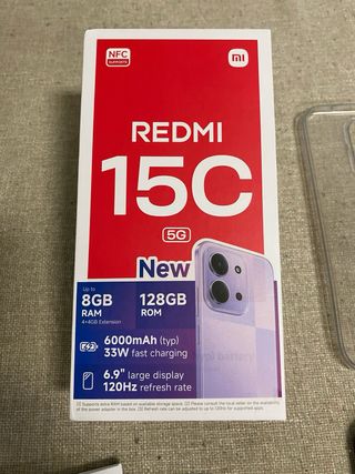 Xiaomi Redmi 15C 5G 128GB Morado Nuevo