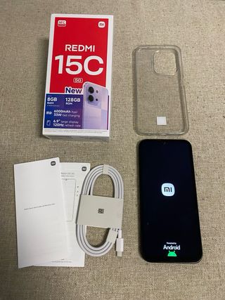 Xiaomi Redmi 15C 5G 128GB Morado Nuevo