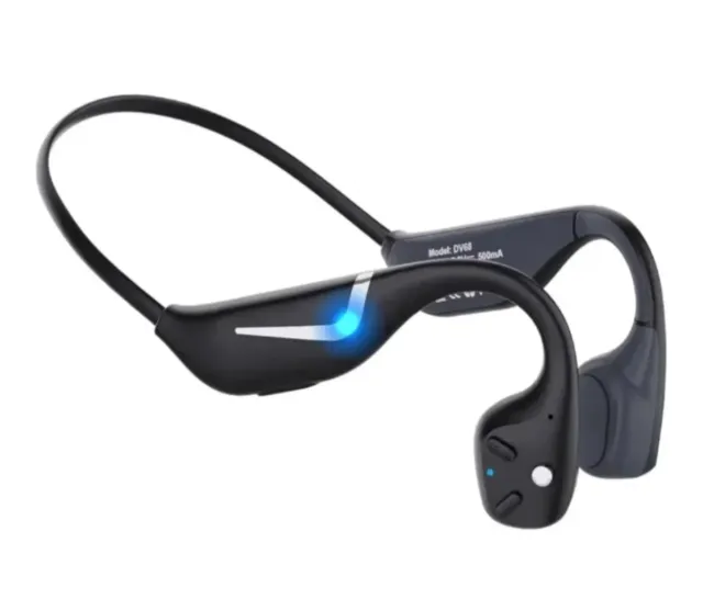 Auriculares conducción ósea negros DV68
