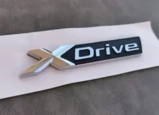 Logo Emblema Xdrive Pegatina Lateral Maletero BMW