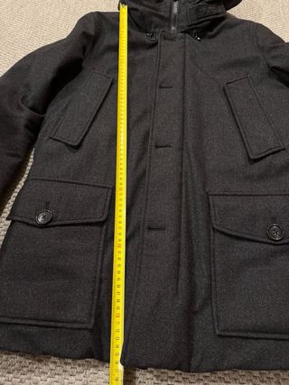 Abrigo Woolrich Hombre Gris Talla S