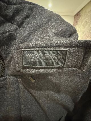 Abrigo Woolrich Hombre Gris Talla S