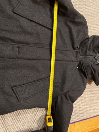 Abrigo Woolrich Hombre Gris Talla S