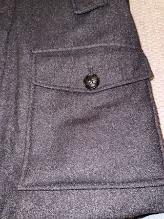 Abrigo Woolrich Hombre Gris Talla S