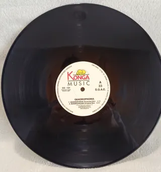 Vinilo Quadrophonia 12" Techno Rave Classic