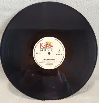 Vinilo Quadrophonia 12" Techno Rave Classic