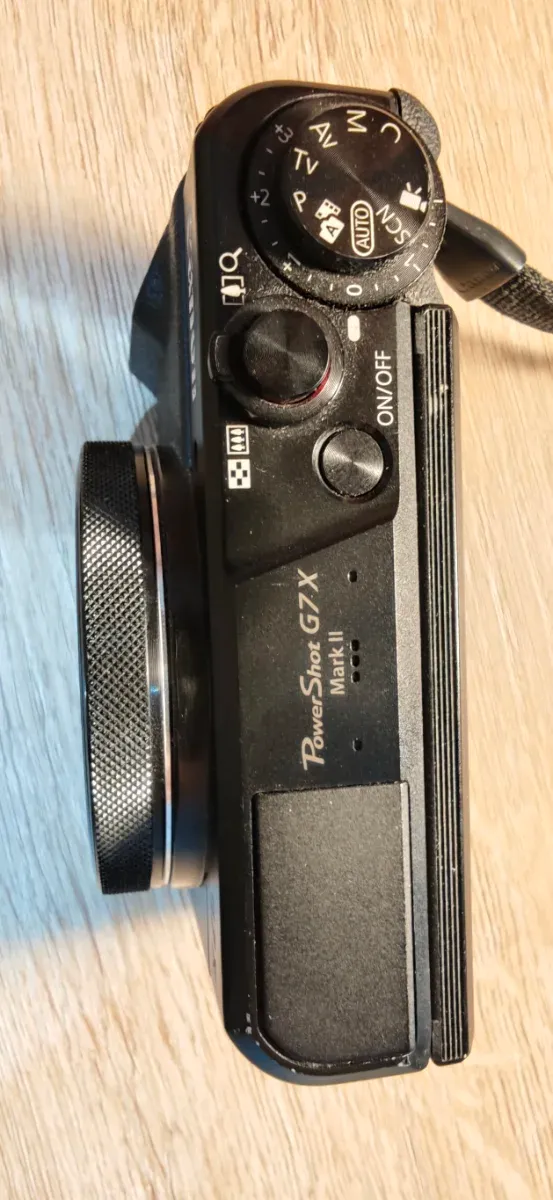 Cámara Canon G7X Mark II Negra afbeelding 4