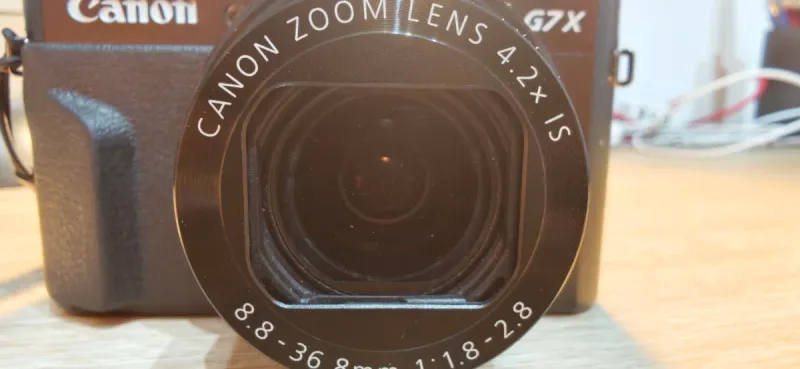 Cámara Canon G7X Mark II Negra afbeelding 5