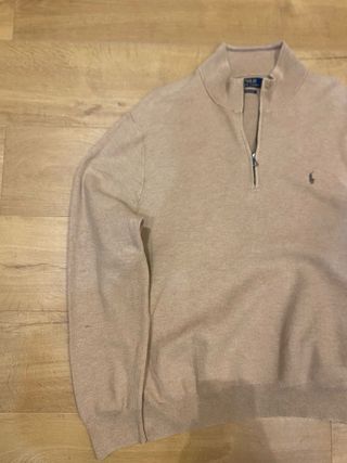 Polo Ralph Lauren Jersey Beige 1/4 Zip