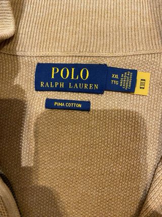 Polo Ralph Lauren Jersey Beige 1/4 Zip