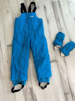 Ropa de nieve 3-4 años + guantes