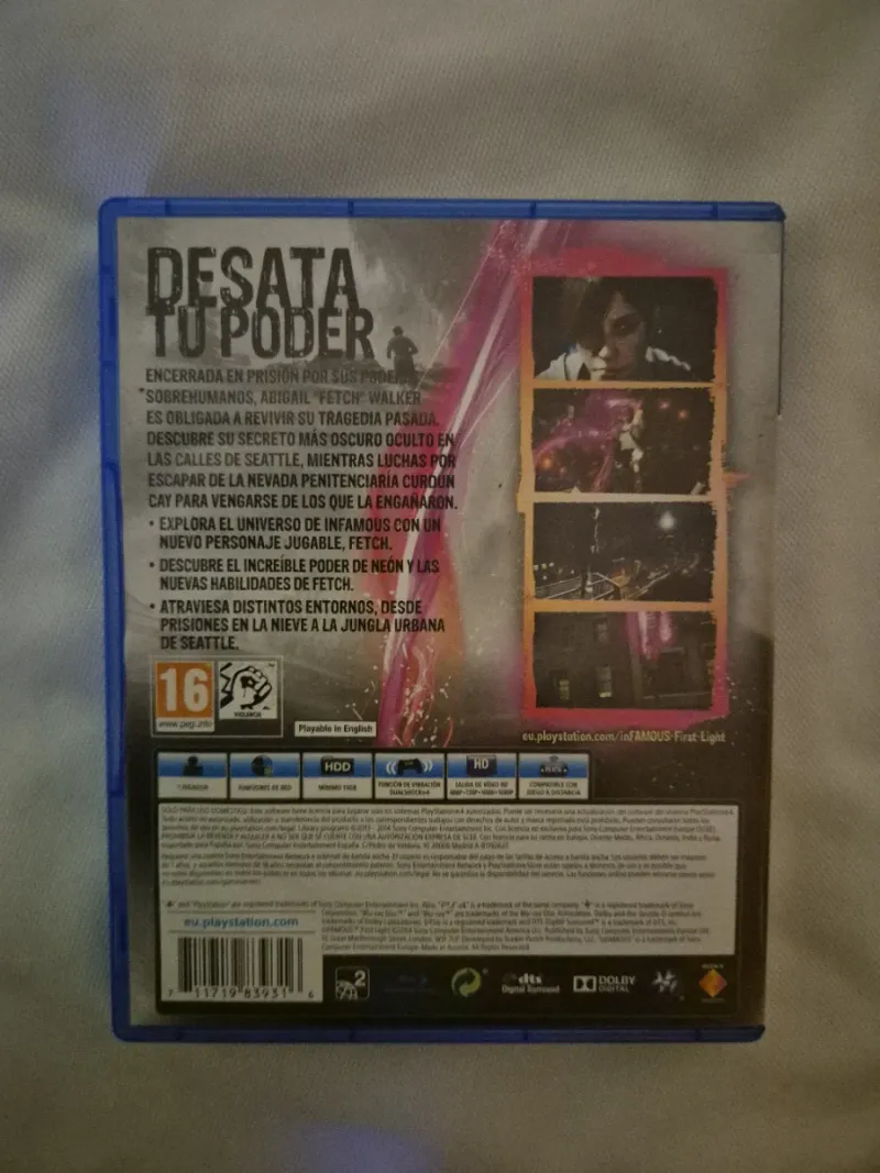 Infamous First Light Juego ps4 afbeelding 2