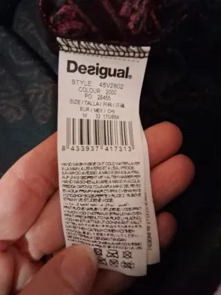 Vestido Desigual Negro y Rojo