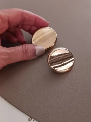 Pendientes Clip Vintage Dorados