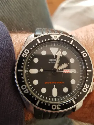 Seiko Scuba Diver's Automatico Orologio 200M