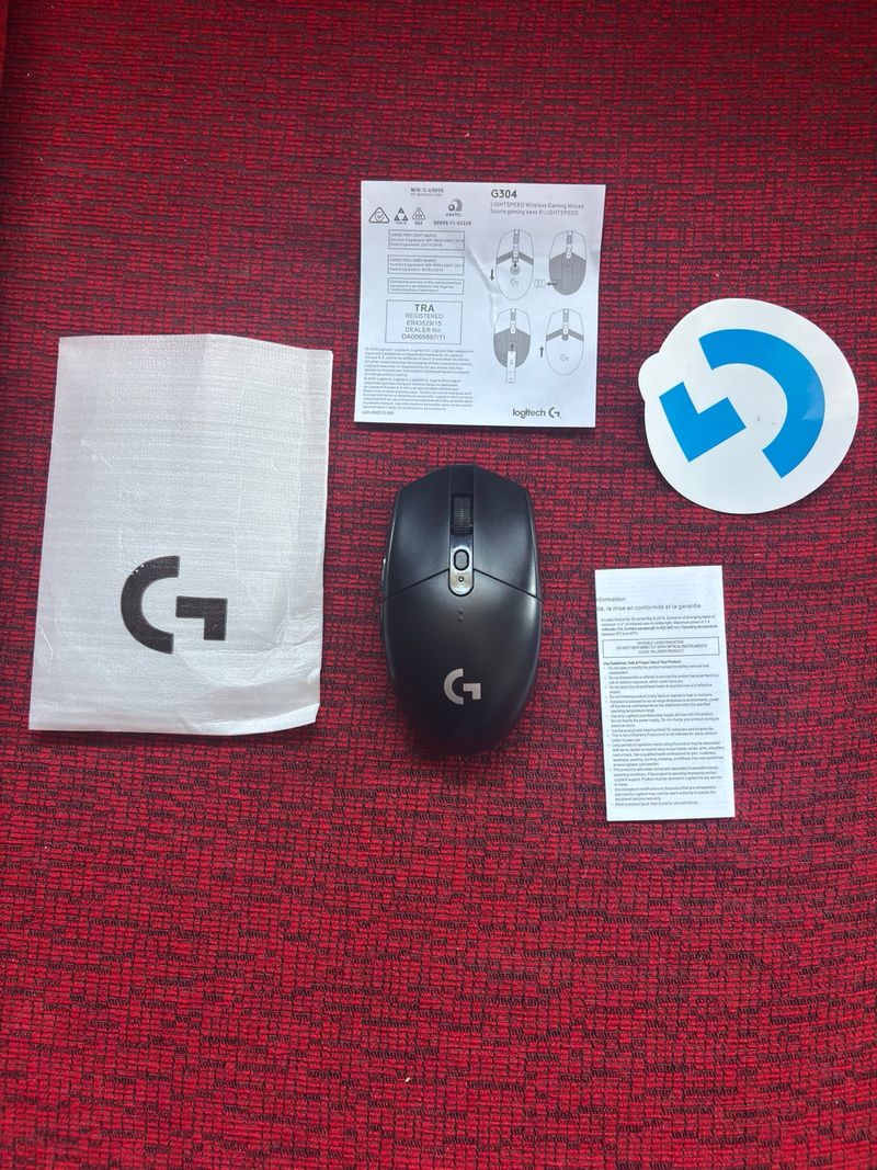 Ratón Logitech G304 Negro