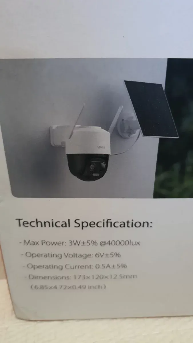 Cámara de Seguridad IMOU Cell PT 2C 3MP/5MP con Batería afbeelding 4
