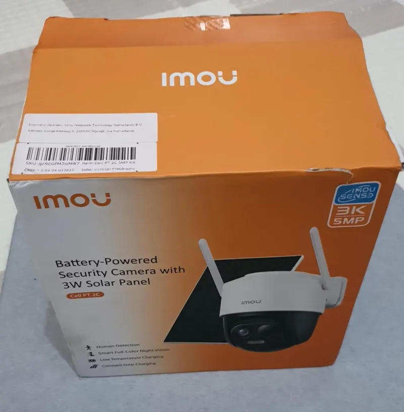 Cámara de Seguridad IMOU Cell PT 2C 3MP/5MP con Batería afbeelding 6
