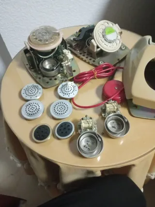 Repuestos Teléfono SM Gris y mural gris y cassula