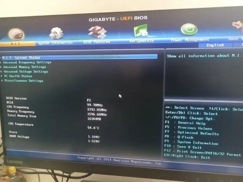 Placa Base GIGABYTE GA-H81M-S2H + CPU i7 4790+ RAM afbeelding 5