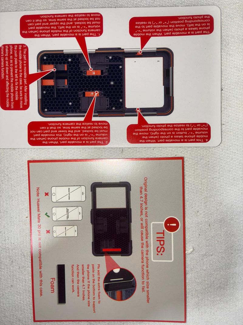 Funda protectora Impermeable para celular afbeelding 4