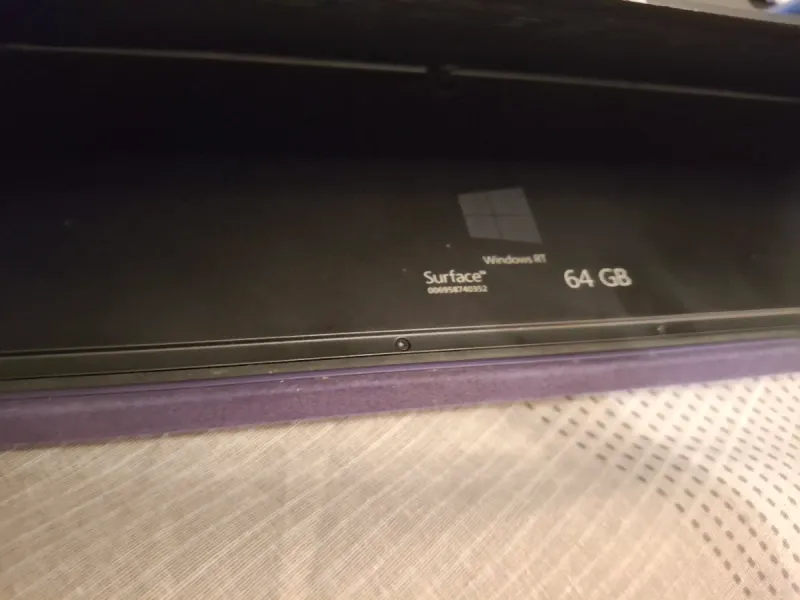 Microsoft Surface RT Morado afbeelding 2
