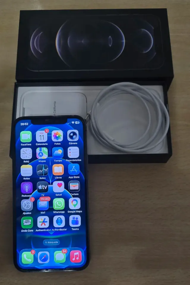 iPhone 12 Pro Gris/Plata