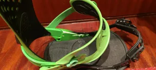 Fijaciones Snowboard Union Strata Verde