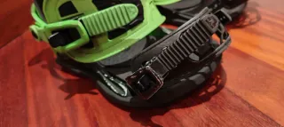 Fijaciones Snowboard Union Strata Verde